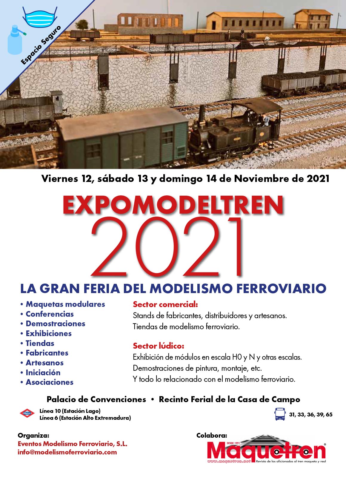 Maquetren - Revista de los aficionados tren maqueta y real | Expomodeltren 2021