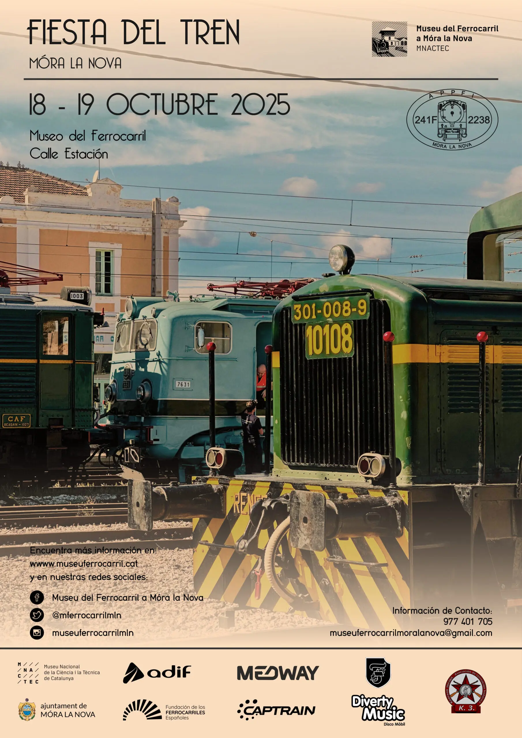 Cartel Fiesta Tren 2025 scaled