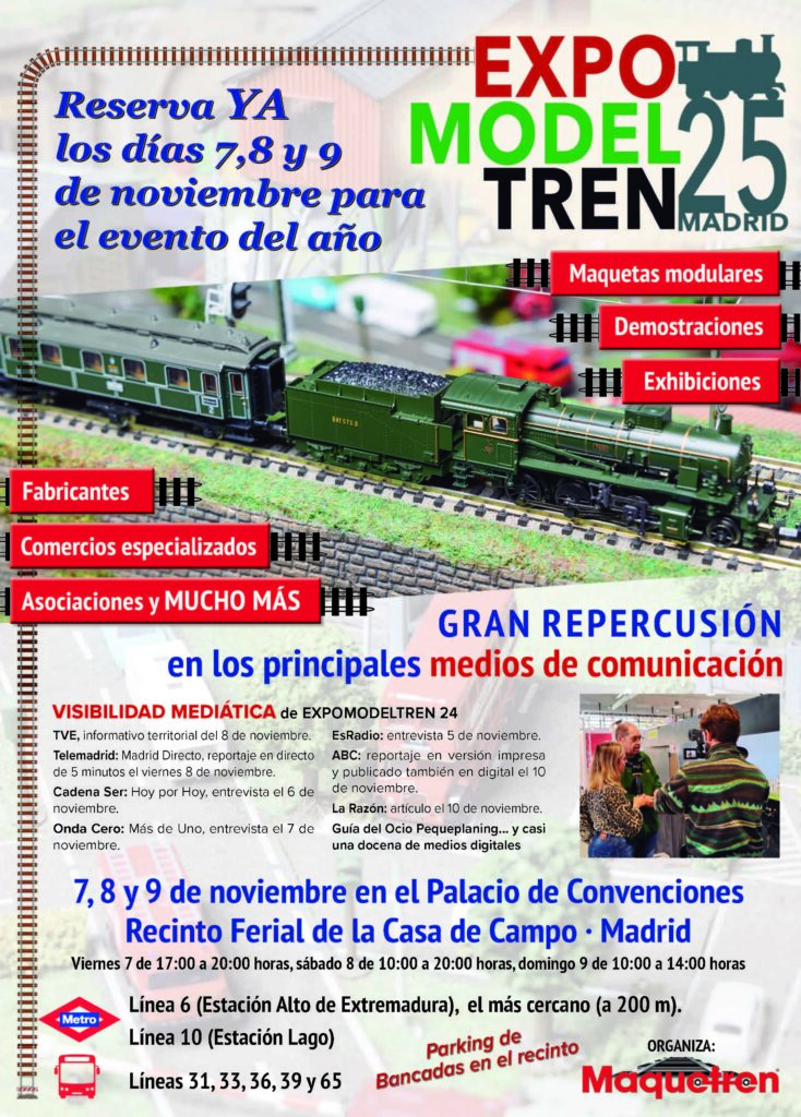 CARTEL EXPOMODELTREN 2025 OK